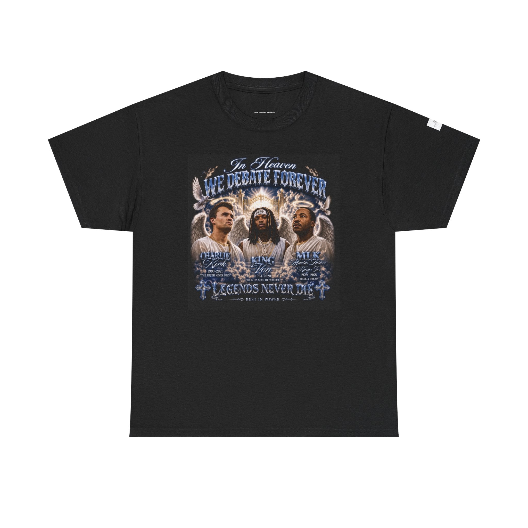 T-Shirt — We Debate Forever | Legends Never Die Memorial Tee
